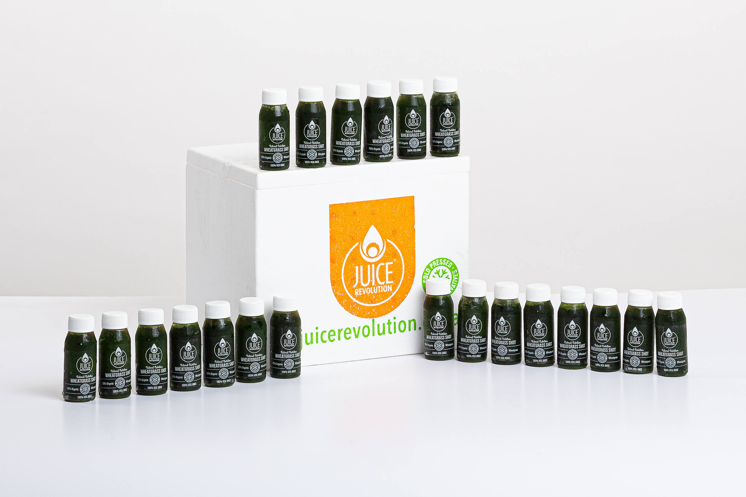 Wheatgrass Shots-Three week supply