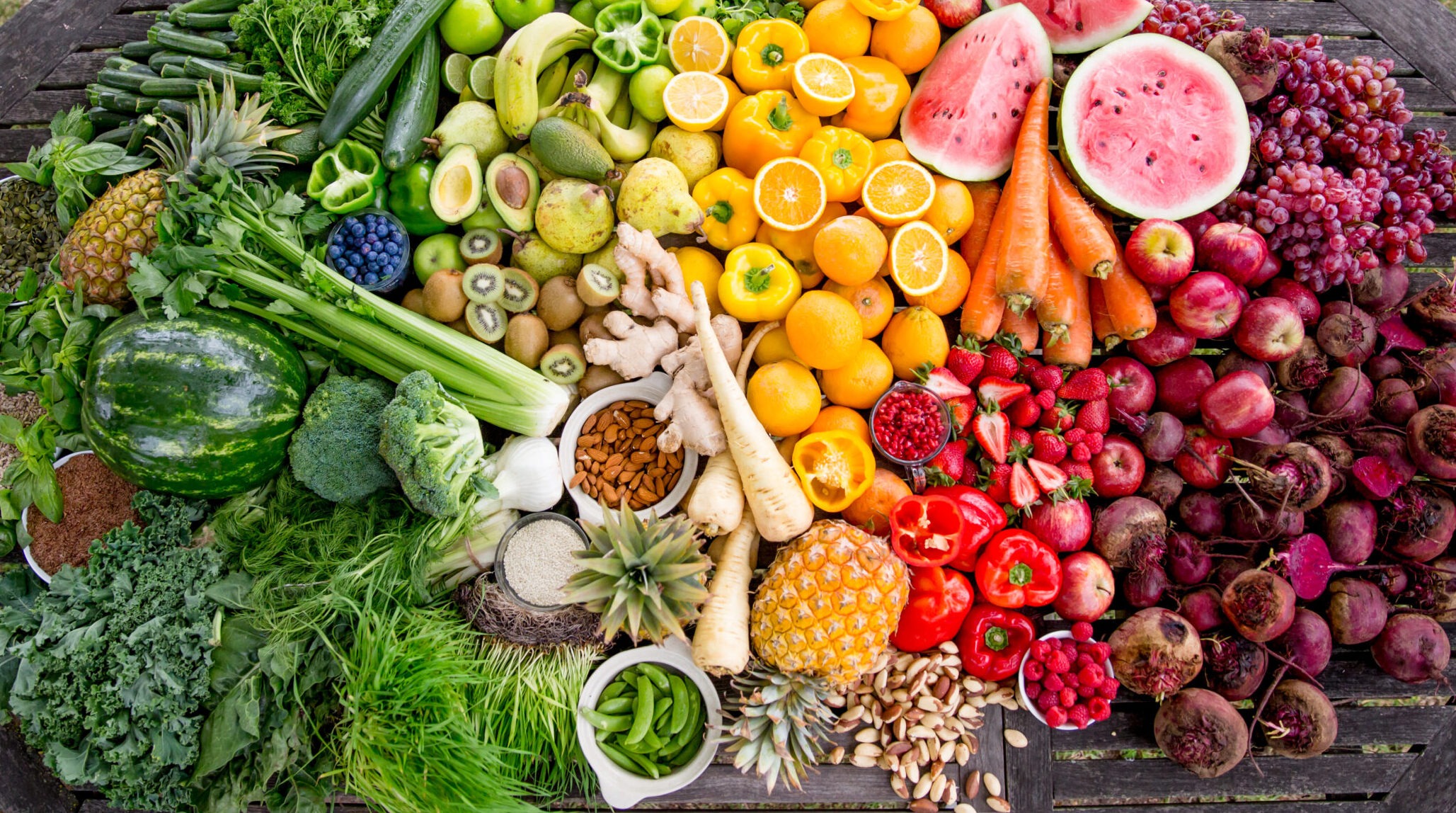 Juicing Ingredients Collage